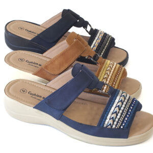 Gemma - Ladies Cushion Walk Sandal | 15 pair pre-pack