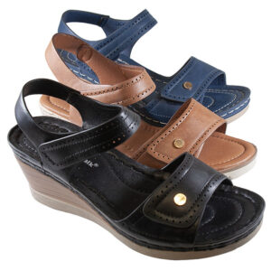 Shelley - Ladies Cushion Walk Sandal | 15 pair pre-pack