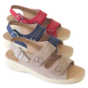 Penny - Ladies Cushion Walk Sandal | 15 pair pre-pack