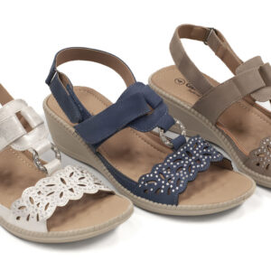 Serena - Ladies Cushion Walk Sandal | 15 pair pre-pack