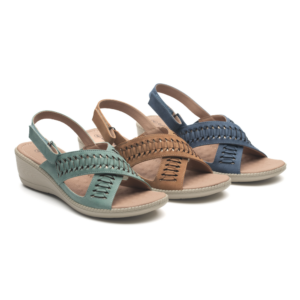 Lattice - Ladies Cushion Walk Sandal | 15 pair pre-pack